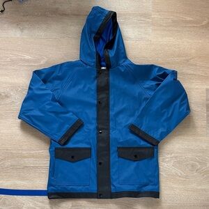 RAIN JACKET Jacket with Black Accents AND ZIPPER